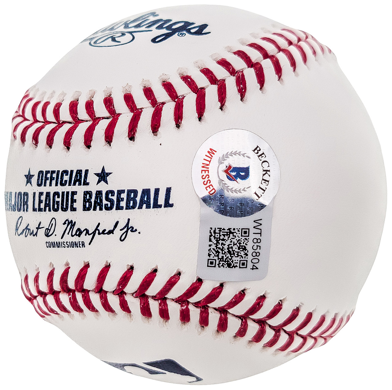 Ryan Howard Autographed World Series 2008 Baseball Philadelphia