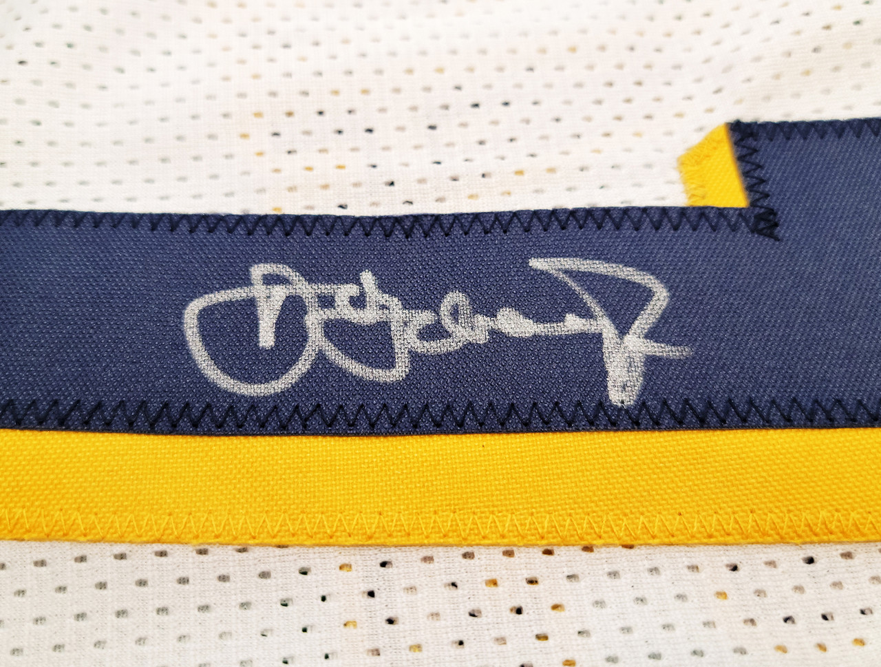 1991-92 Detlef Schrempf Vintage Signed Indiana Pacers Jersey., Lot  #44294