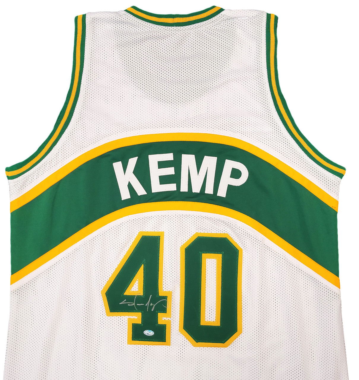 Shawn Kemp Seattle Supersonics Fanatics Authentic Autographed White  Mitchell & Ness 1996 NBA All-Star Authentic Jersey