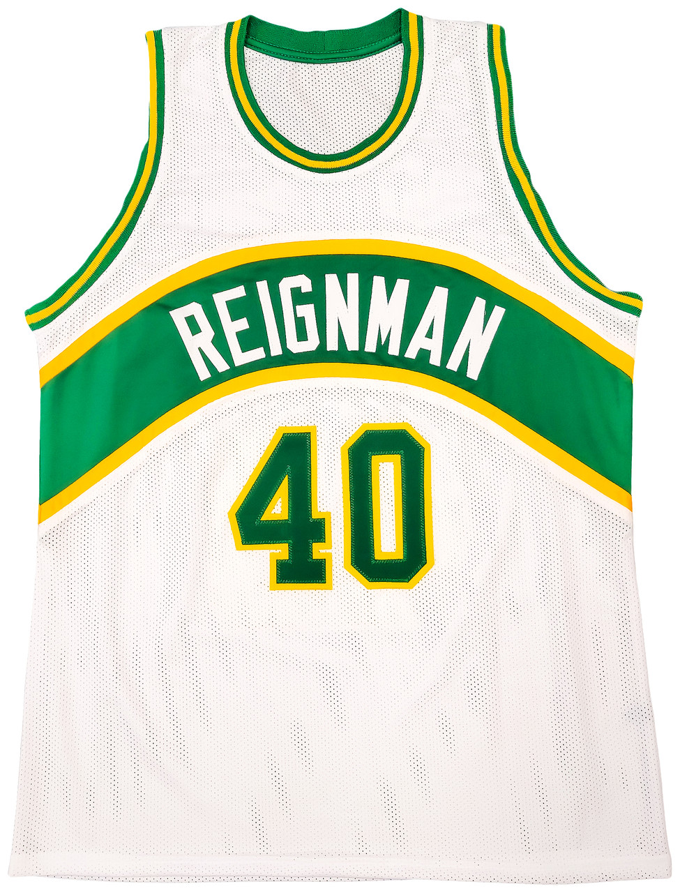 Seattle Supersonics Shawn Kemp Autographed Black Authentic Mitchell & Ness Hardwood  Classics Swingman Jersey Size XL Signed On Front Reign Man MCS Holo Stock  #203434 - Mill Creek Sports