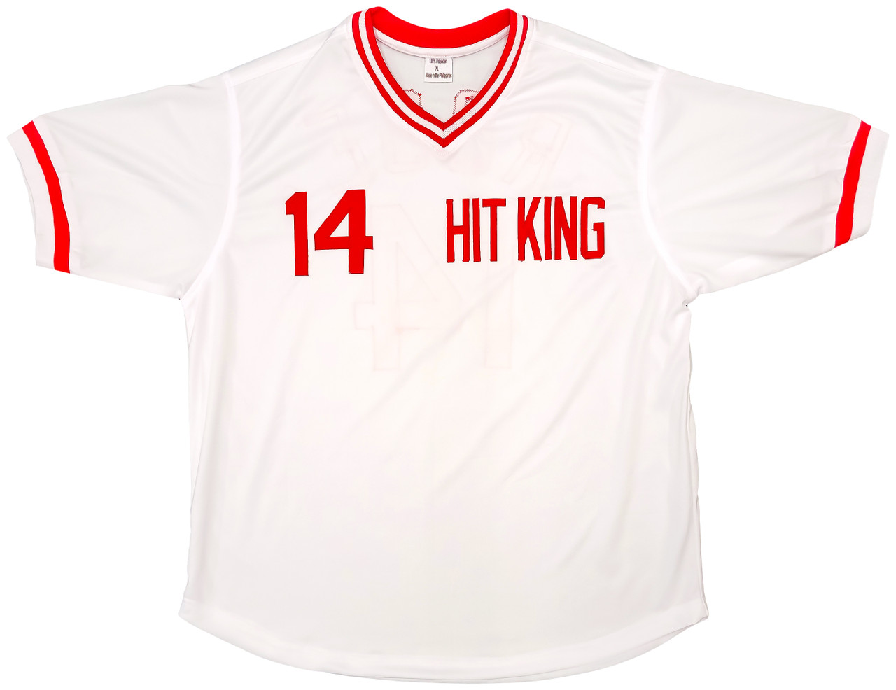 Pete Rose Cincinnati Reds Signed Autograph Jersey Custom Emboridered HIT  KING JSA Certified at 's Sports Collectibles Store