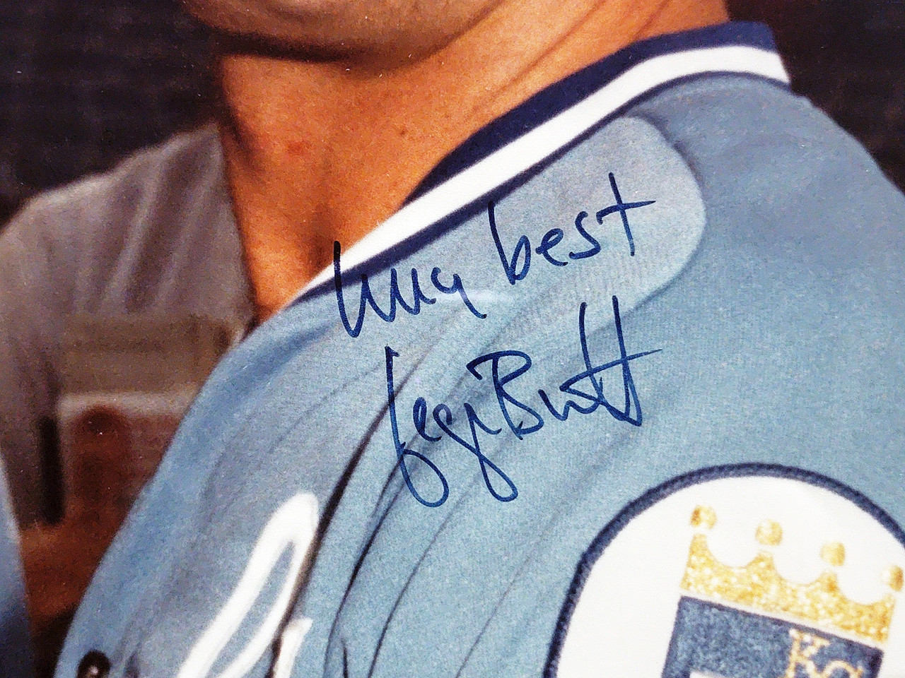 George Brett Autographed Framed 16x20 Photo Kansas City Royals My Best  Beckett BAS #BD47921 - Mill Creek Sports
