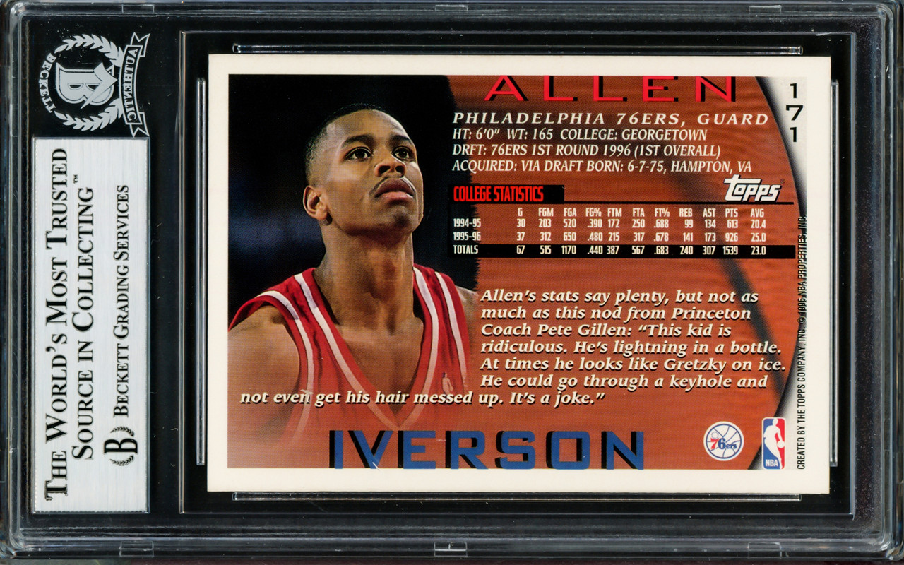 Draft Flashback: 76ers select Allen Iverson with the 1st pick in 1996 