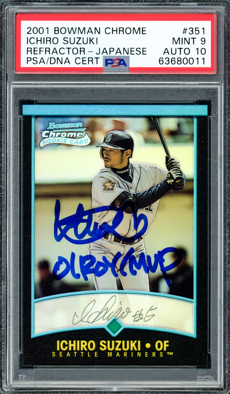 イチロー/2002~2019/Bowman Chrome 易き Refractor