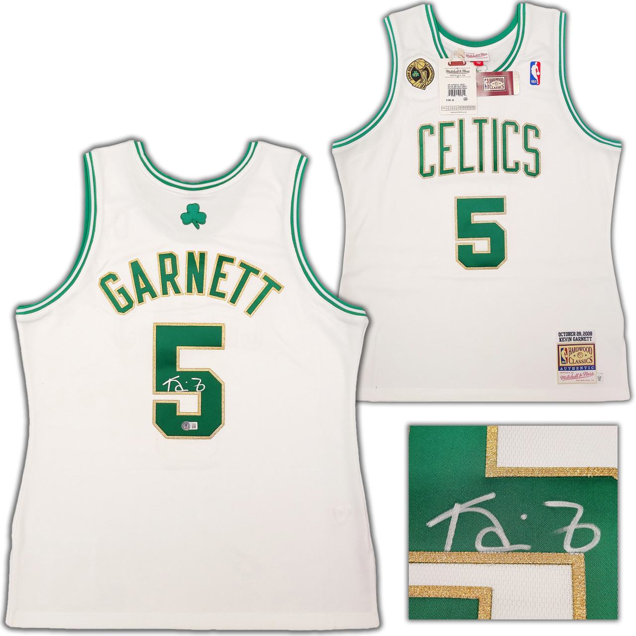 Kevin Garnett Boston Celtics Mitchell & Ness Hardwood Classics