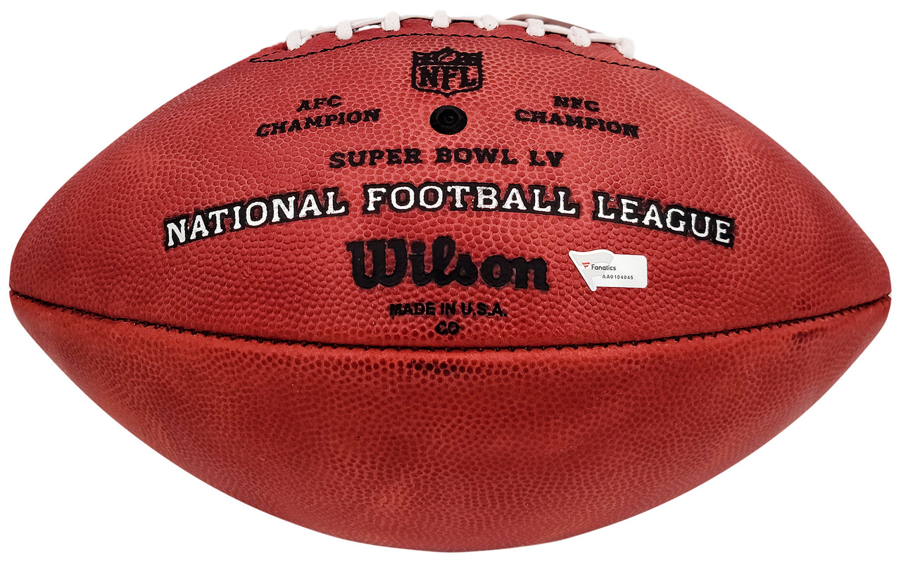 Super Bowl LV Wilson Official Game Football