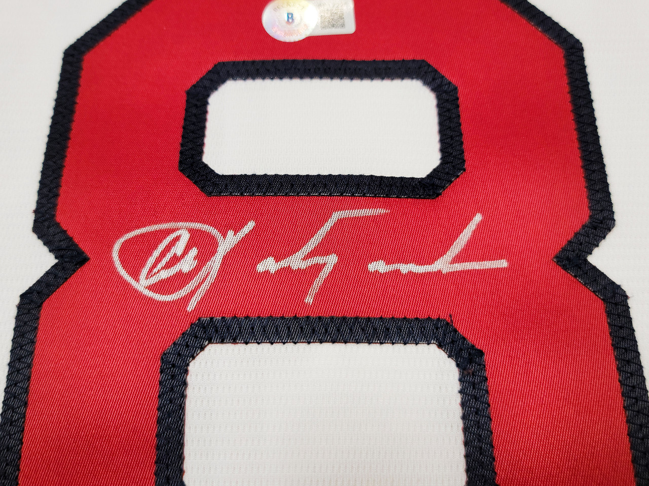 Boston Red Sox Carl Yastrzemski Autographed White Nike Jersey Size XL HOF  89 Beckett BAS Stock #203885 - Mill Creek Sports