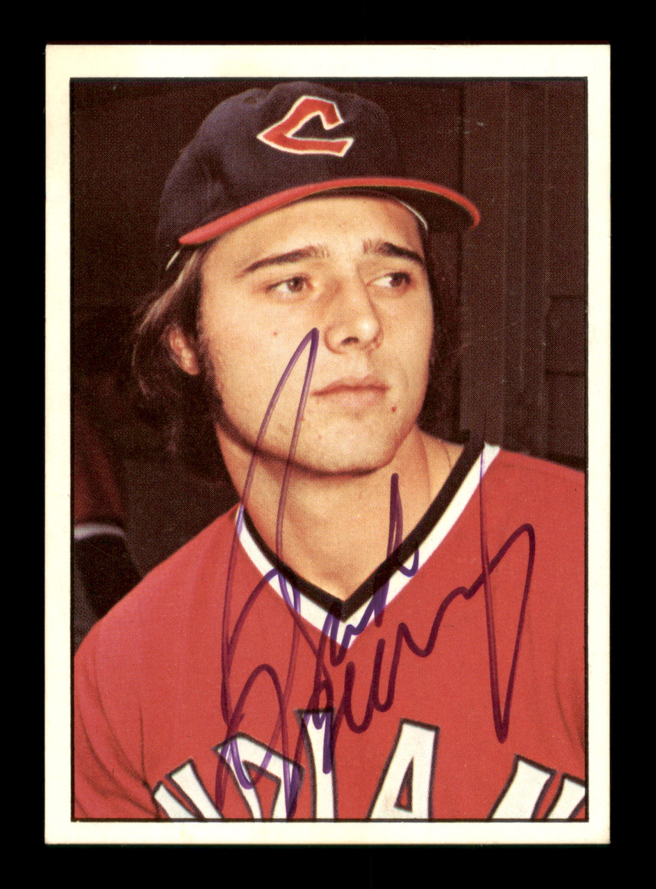 Rick Manning Autographed 1975 SSPC Card #522 Cleveland Indians Pictured On  Duane Kuiper Card SKU #204594