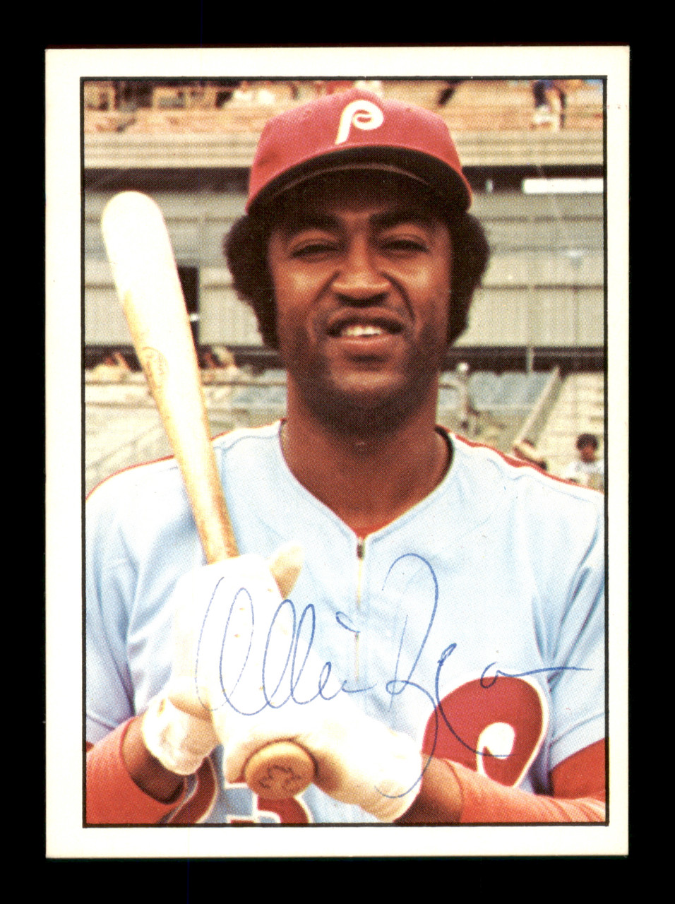 Ollie Brown Autographed 1976 Topps Card #223 Philadelphia Phillies SKU  #204850 - Mill Creek Sports