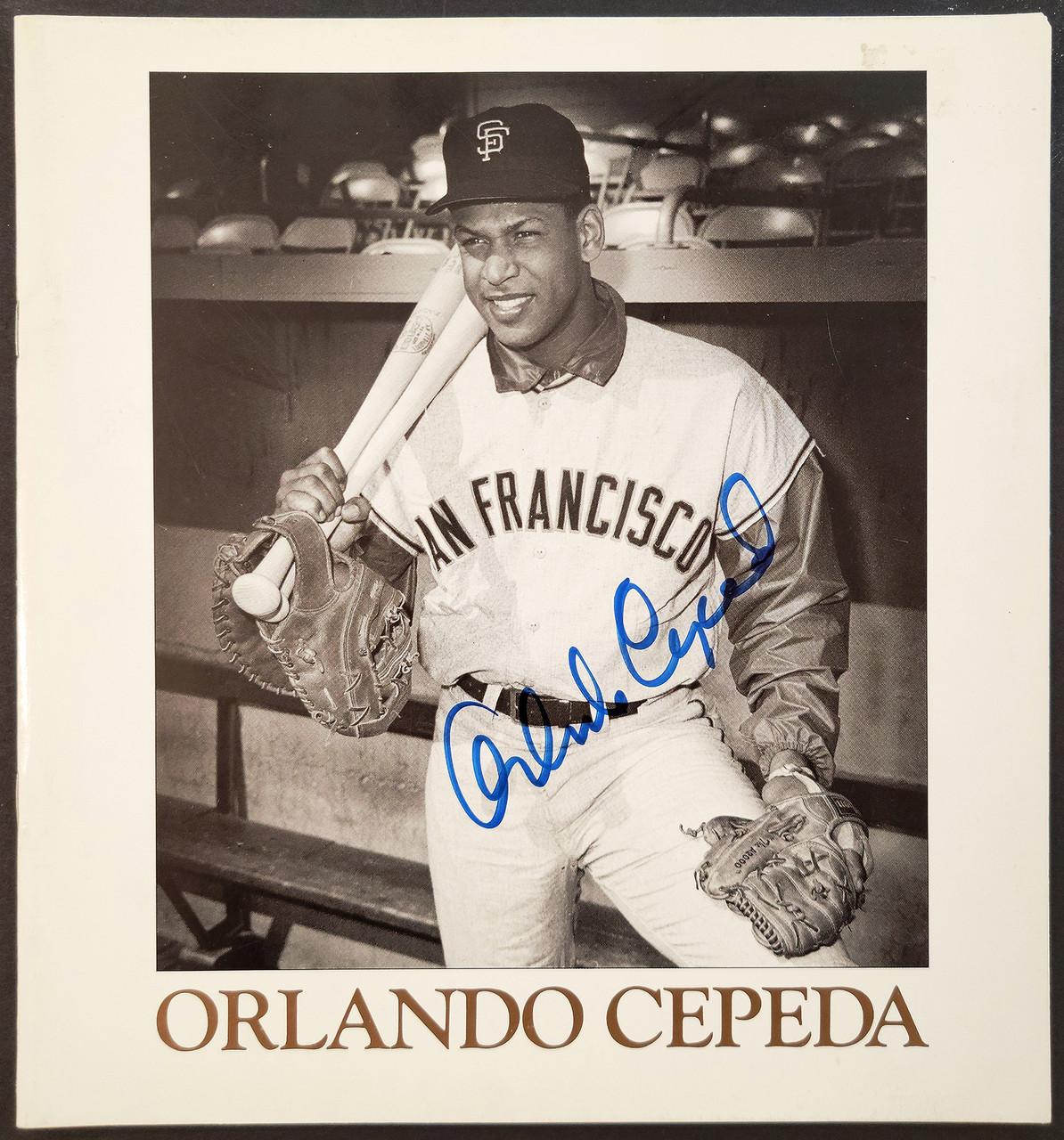 Orlando Cepeda Autographed Memorabilia