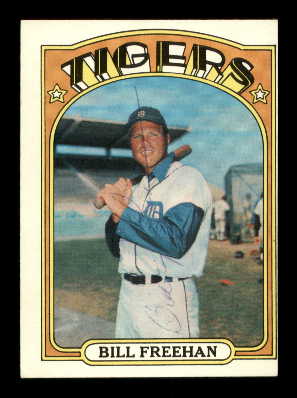 Bill Freehan Autographed 1972 Topps Card #120 Detroit Tigers SKU #203976 -  Mill Creek Sports