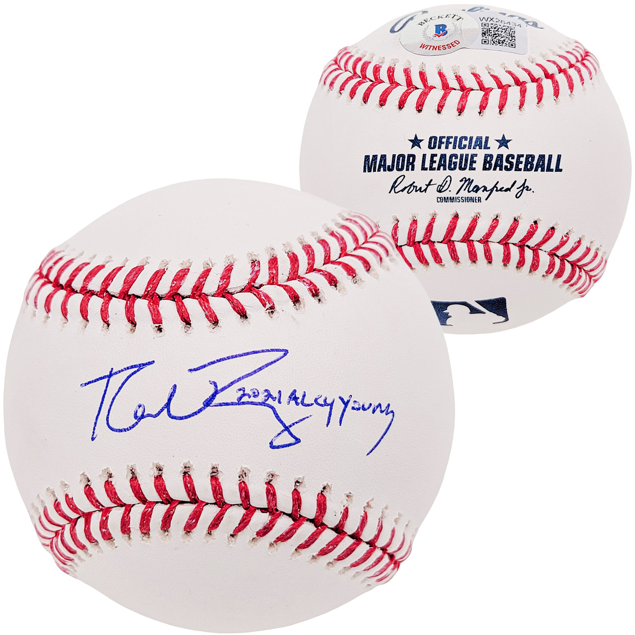 Robbie Ray Autographed Official MLB Baseball Seattle Mariners