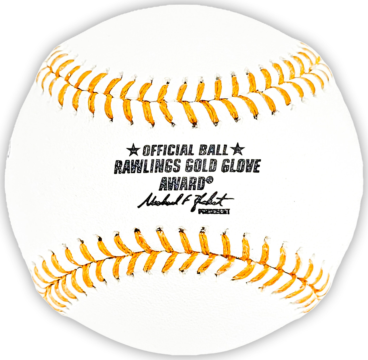 Ken Griffey Autographed Official Gold Glove Logo Baseball