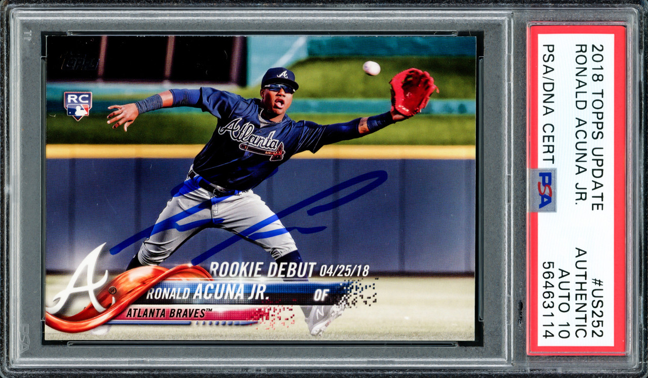Ronald Acuna Jr. 2022 Major League Baseball All-Star Game Autographed Jersey