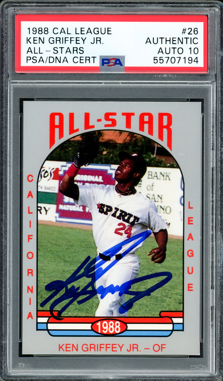 KEN GRIFFEY, JR. 1999 SP Signature Edition SAMPLE PROMO #1 Card Seattle  Mariners Baseball at 's Sports Collectibles Store