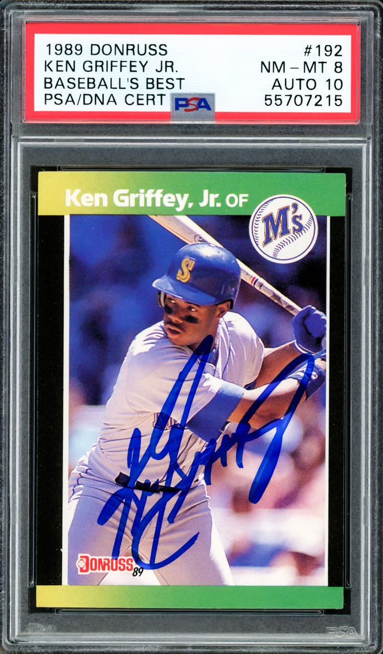 Ken Griffey Jr Hand Signed Authentic Autographed Memorabilia