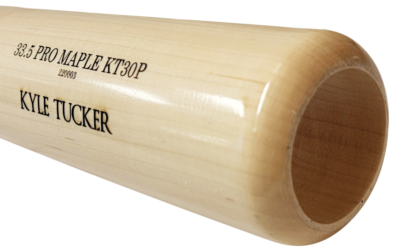 Kyle Tucker Autographed Black & Orange Old Hickory Player Model Bat Houston  Astros Beckett BAS Witness Stock #215393