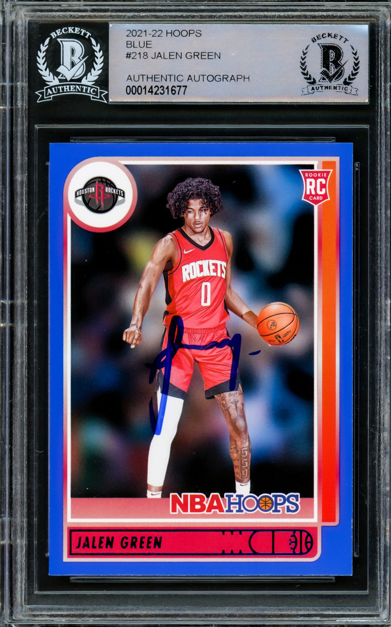 PSA10NBAカードJalen Green Blue Waveルーキーカード