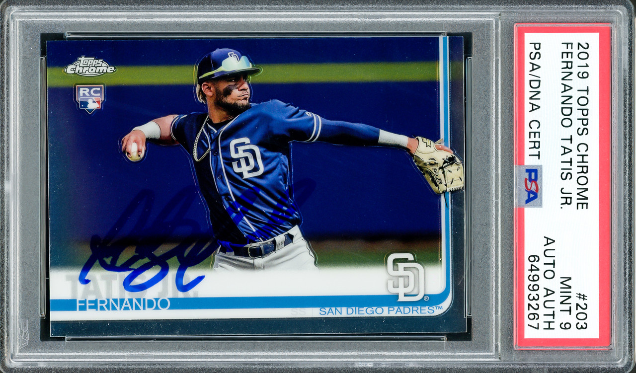 2019 Topps Holiday Fernando Tatis Jr. Rookie Card #HW126 Padres RC