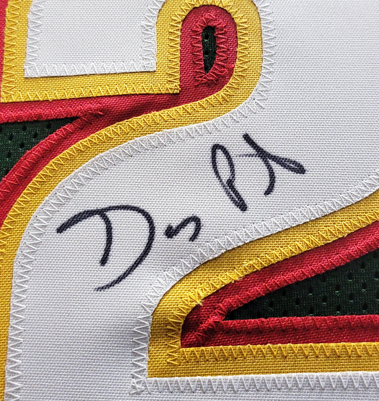 Seattle Supersonics Gary Payton Autographed Green Jersey Beckett BAS QR  Stock #203421