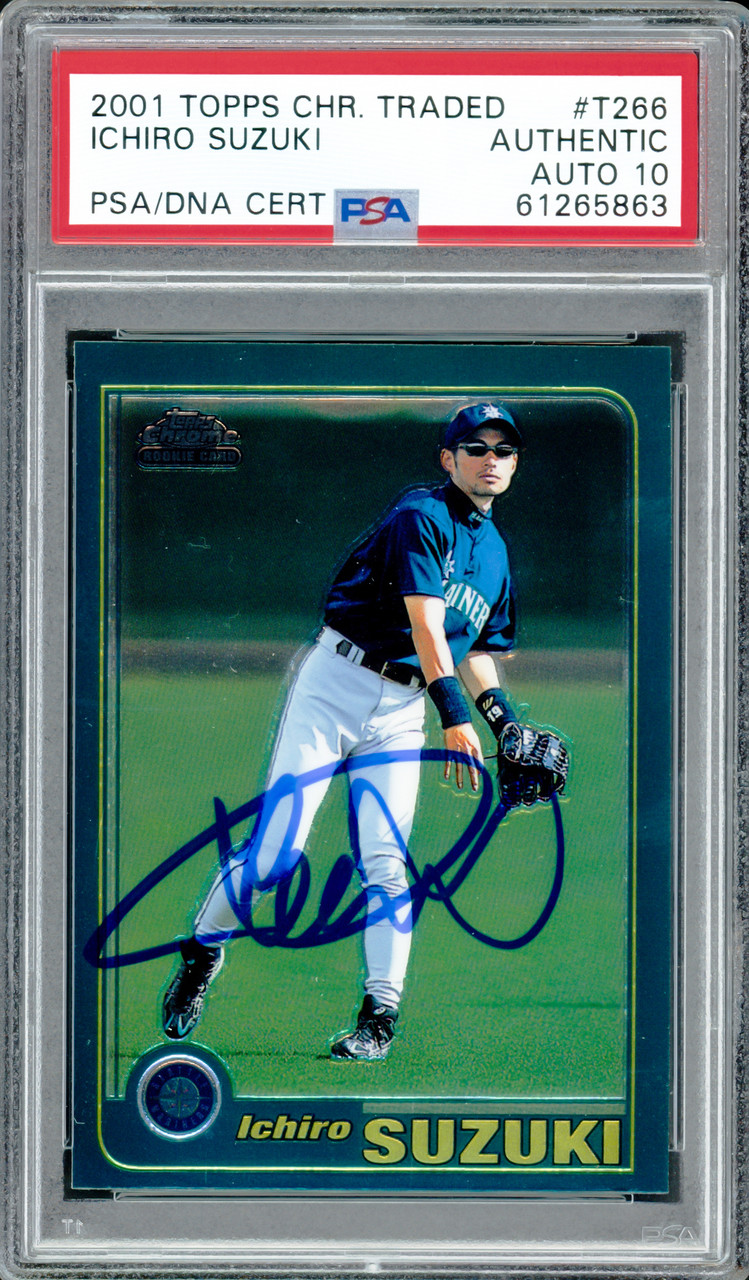 Seattle Mariners Ichiro Suzuki Autographed Framed White Majestic Jersey  #51 IS Holo Stock #209460 - Mill Creek Sports