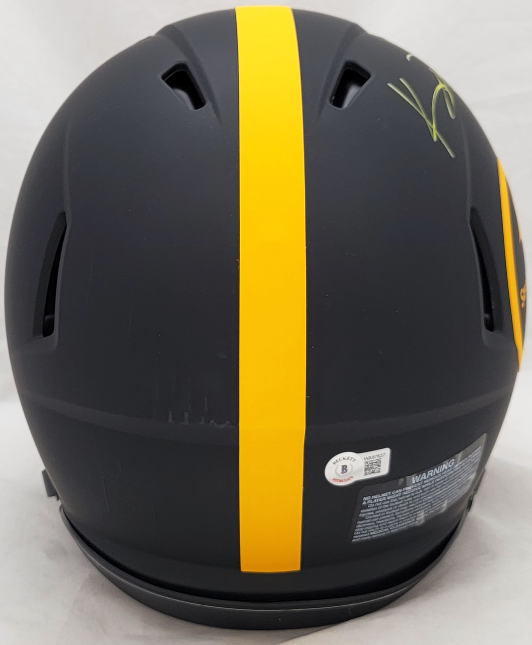 Kenny Pickett Autographed Pittsburgh Steelers Eclipse Black Full