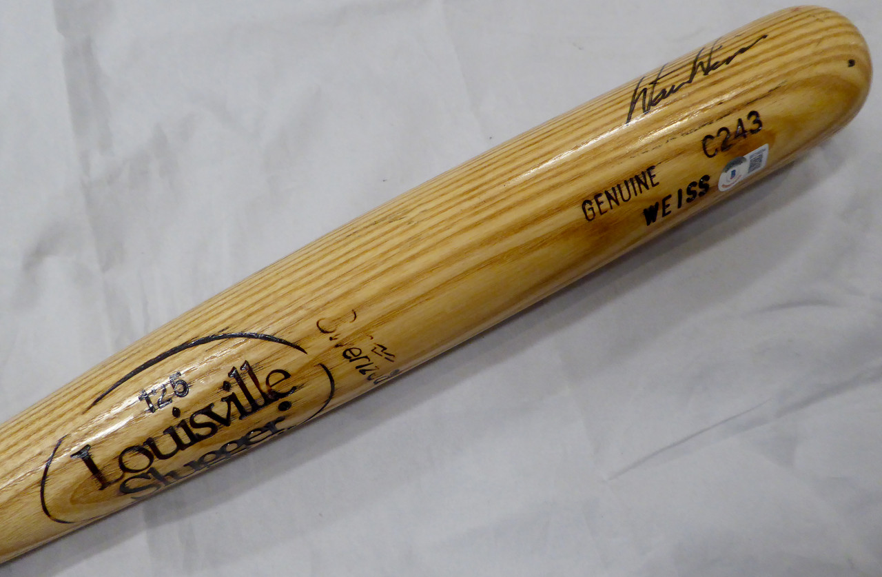 Mike Cameron Autographed Signed Louisville Slugger M356 Game Used Bat  Seattle Mariners Uncracked Beckett Beckett Qr #Bh26899