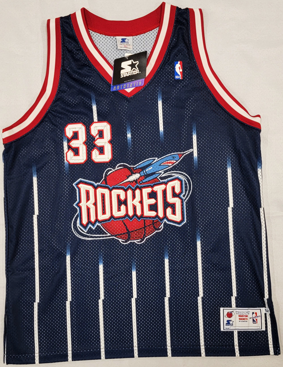 Houston Rockets Scottie Pippen Autographed Blue Authentic Starter Jersey  Size 52 Beckett BAS #BF24924 - Mill Creek Sports