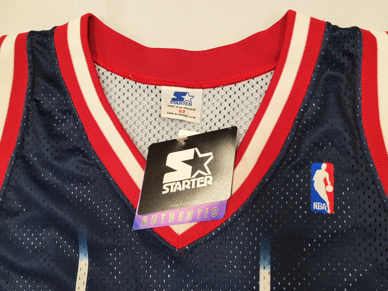 Houston Rockets Scottie Pippen Autographed Blue Authentic Starter
