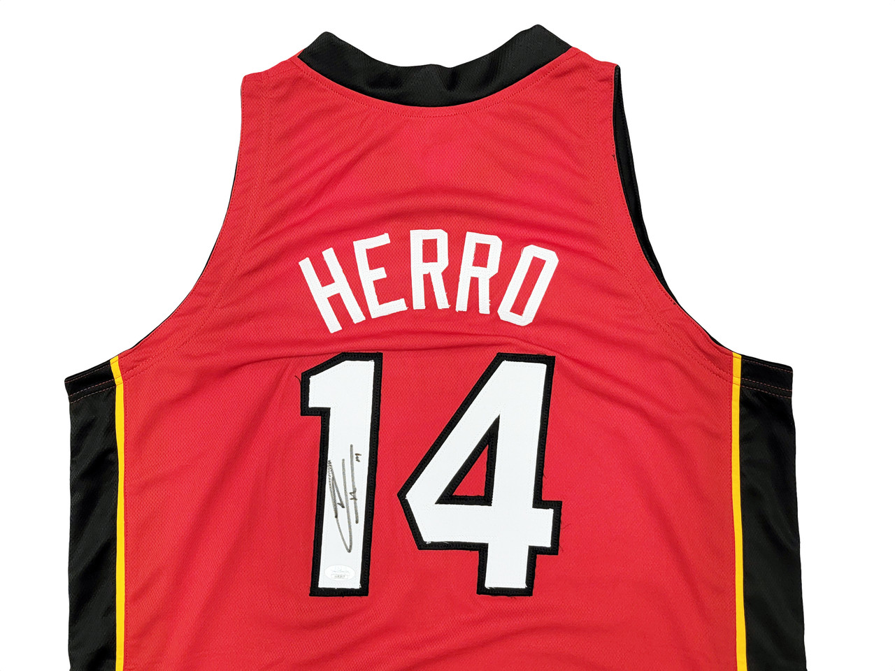 Miami Heat Tyler Herro Autographed Black Jersey JSA Stock #207955