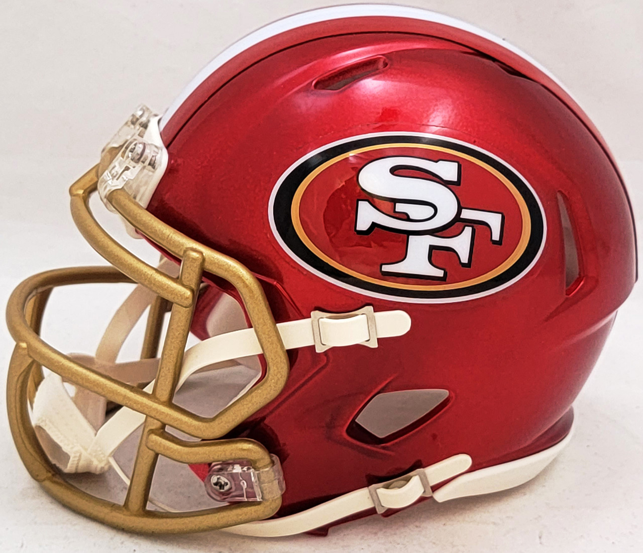 Alex Smith Autographed San Francisco 49ers Flash Red Speed Mini Helmet  Beckett BAS Witness Stock #208230 - Mill Creek Sports