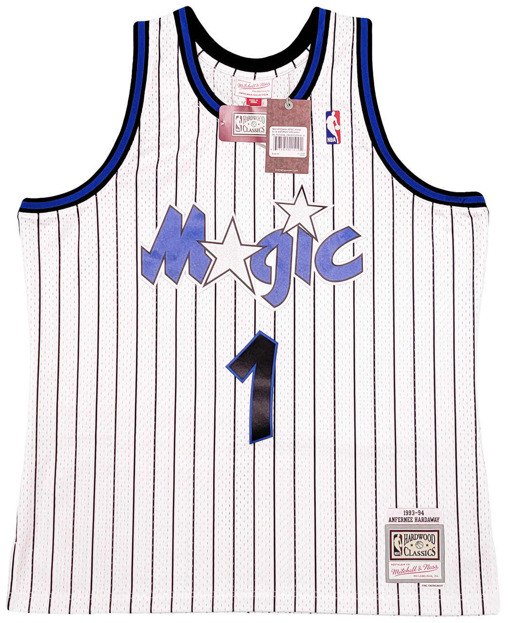 Vintage Orlando Magic Anfernee Hardaway Champion Basketball Jersey, Size  44, Lar