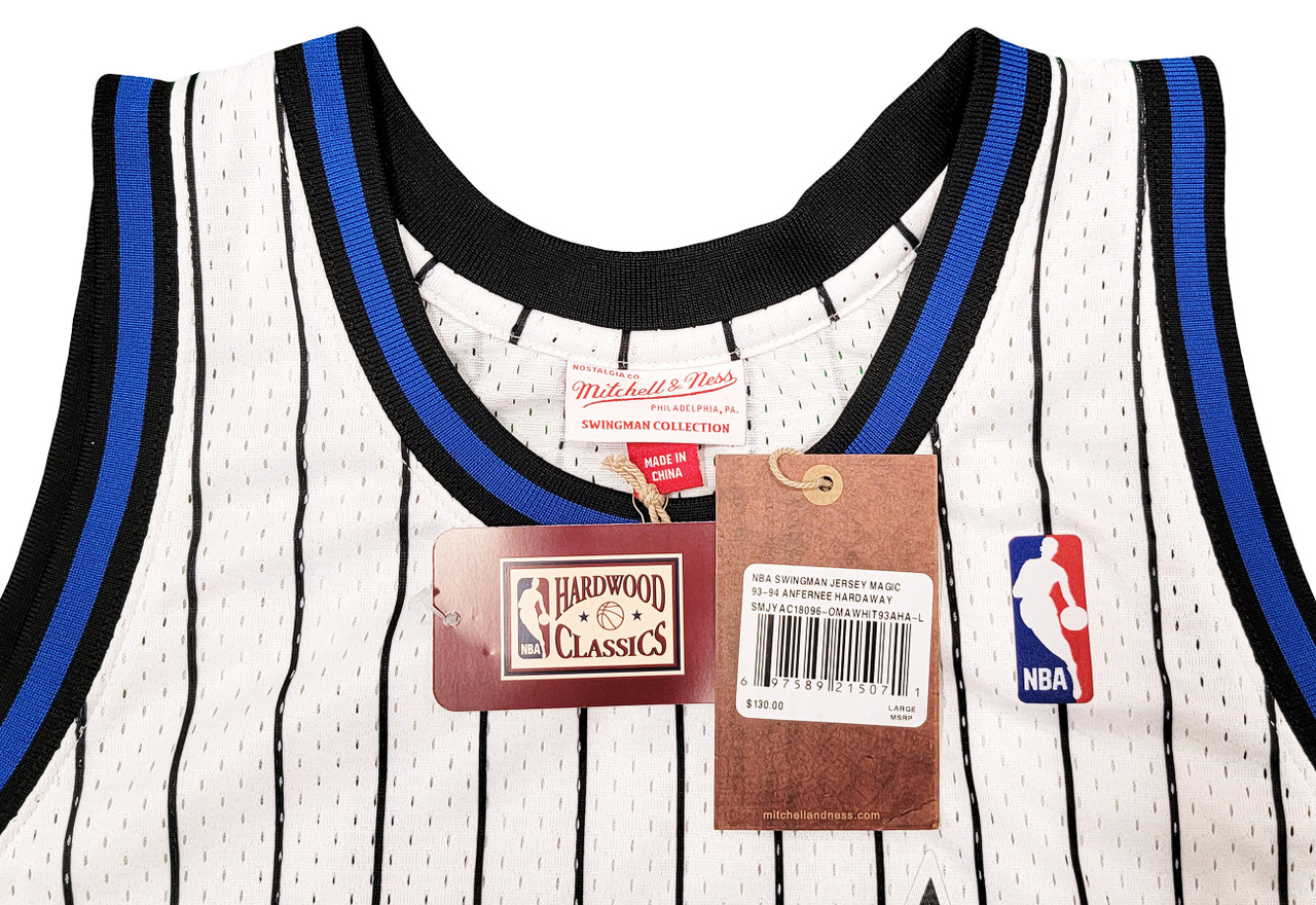 Penny Hardaway Mitchell & Ness Orlando Magic Rookie Season 1993-94 White  Jersey - Super AAA