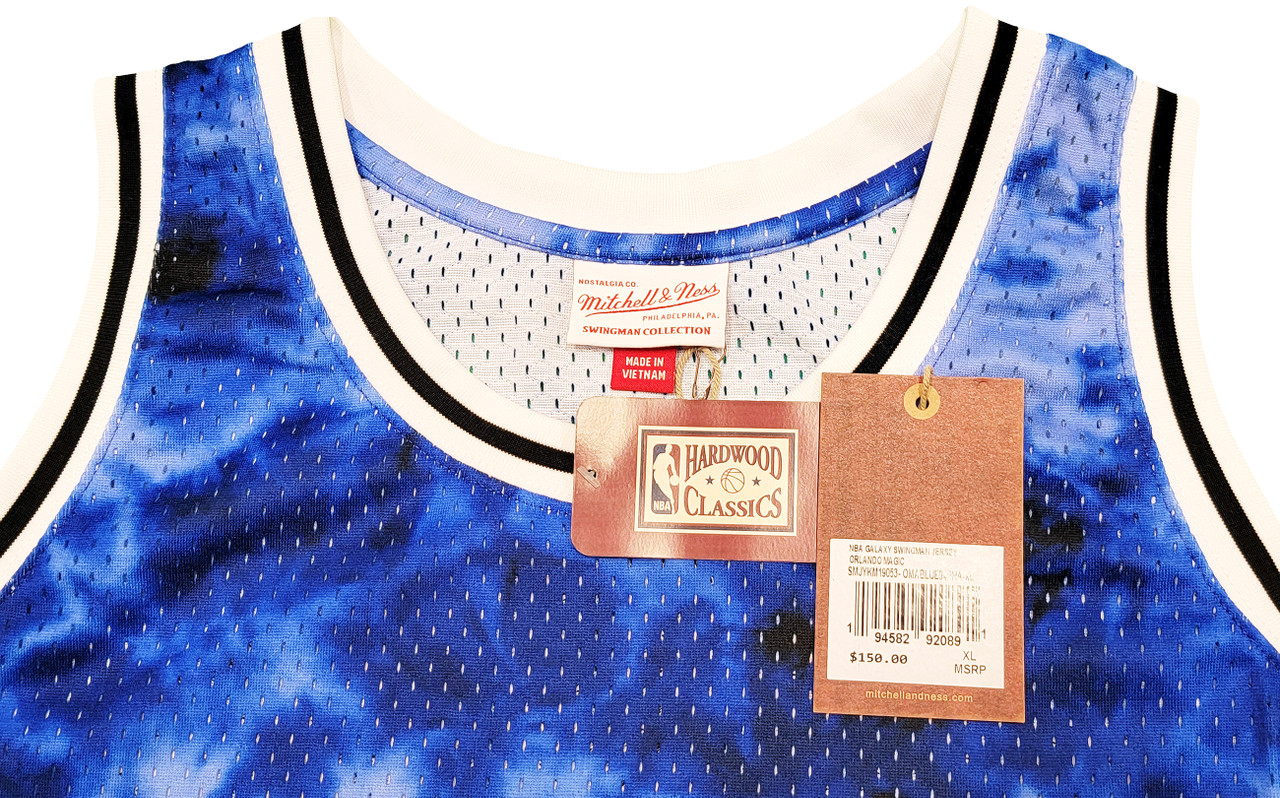 Orlando Magic Anfernee Penny Hardaway Autographed Blue Authentic Mitchell &  Ness Galaxy 1994-95 Hardwood Classic Swingman Jersey Size L PSA/DNA Stock  #208259 - Mill Creek Sports