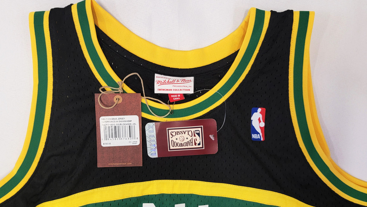 KEVIN DURANT SIGNED SEATTLE SUPERSONICS HARDWOOD CLASSIC BASKETBALL JERSEY  JSA