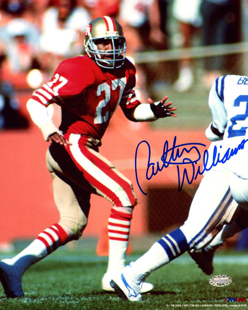 Carlton Williamson Autographed 8X10 Photo San Francisco 49ers MCS Holo  Stock #208973 - Mill Creek Sports