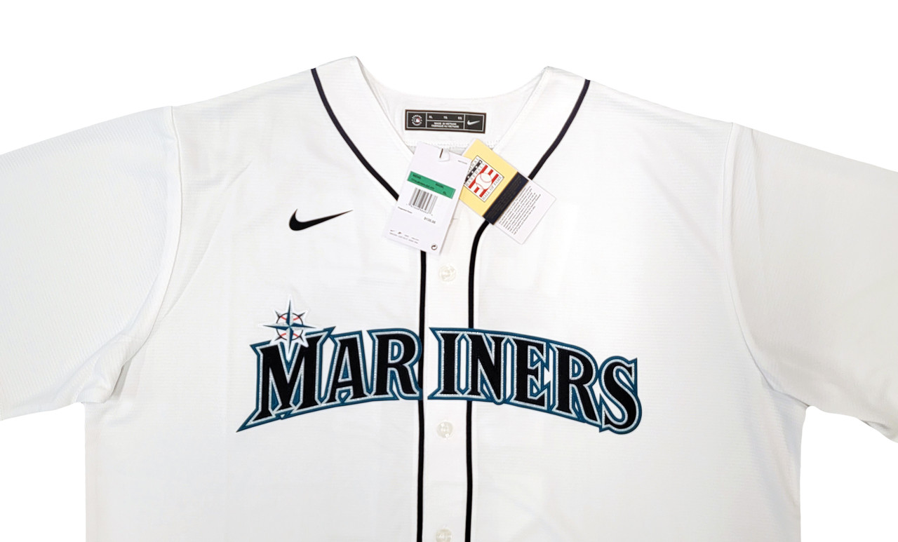 Seattle Mariners Ichiro Suzuki Autographed White Nike Jersey