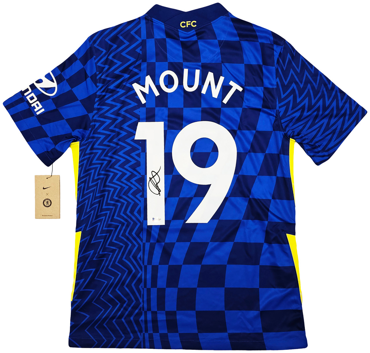 Chelsea FC Nike Mount 19 20-21シーズン Nike Chelsea FC 2020-21 Away Soccer Jersey #19 Mason Mount