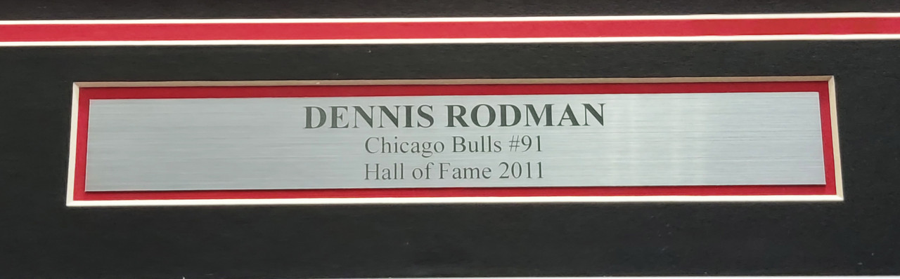 Dennis Rodman Signed Jersey - Chicago Bulls 🔥 HOF Beckett