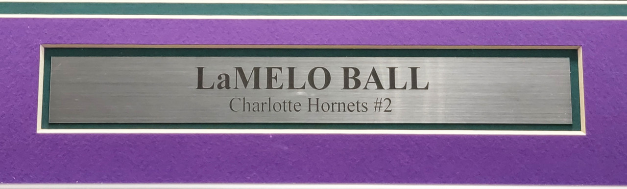 LaMelo Ball Signed Autographed Hornets Teal Jordan Swingman Jersey USA SM -  USA Sports Marketing