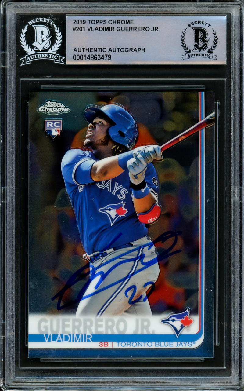 Vladimir Guerrero Jr. topps auto /15 RC