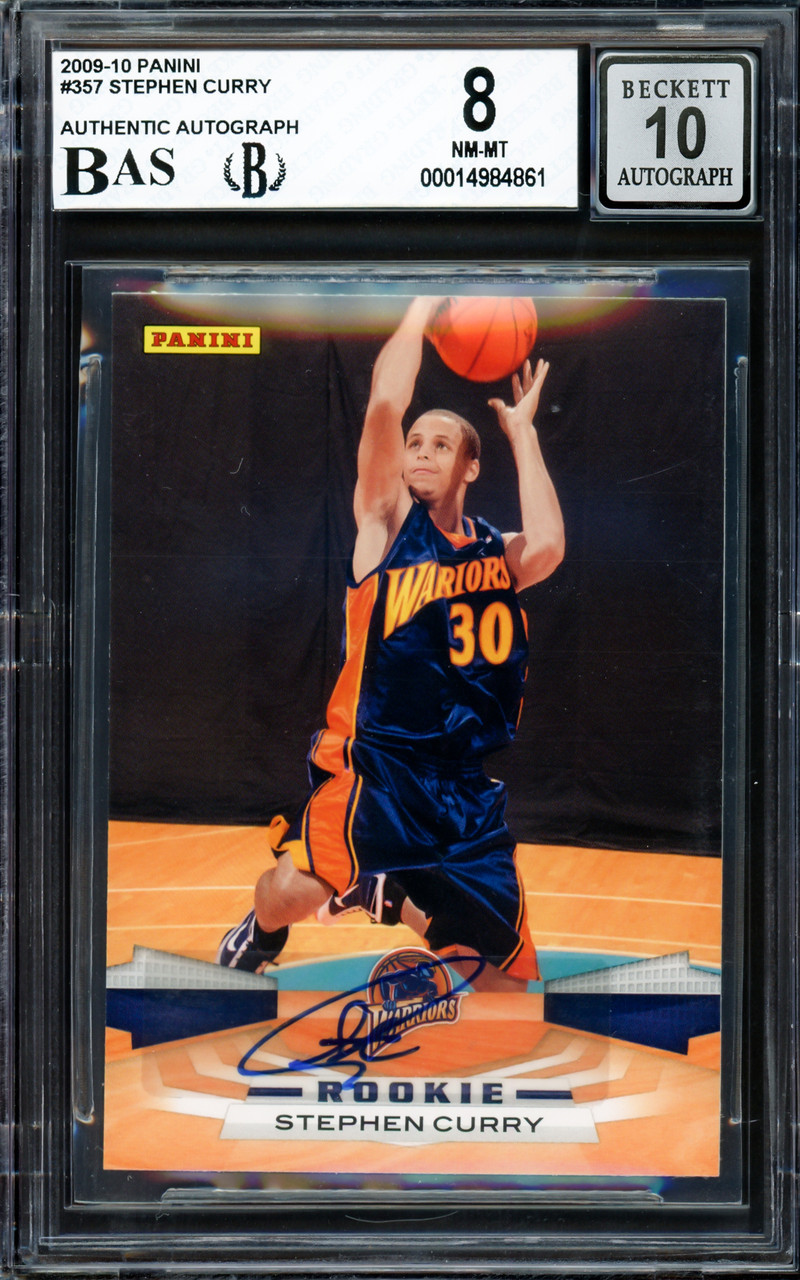 Stephen Curry Draft Edition Rookie Card - (Signed Card)