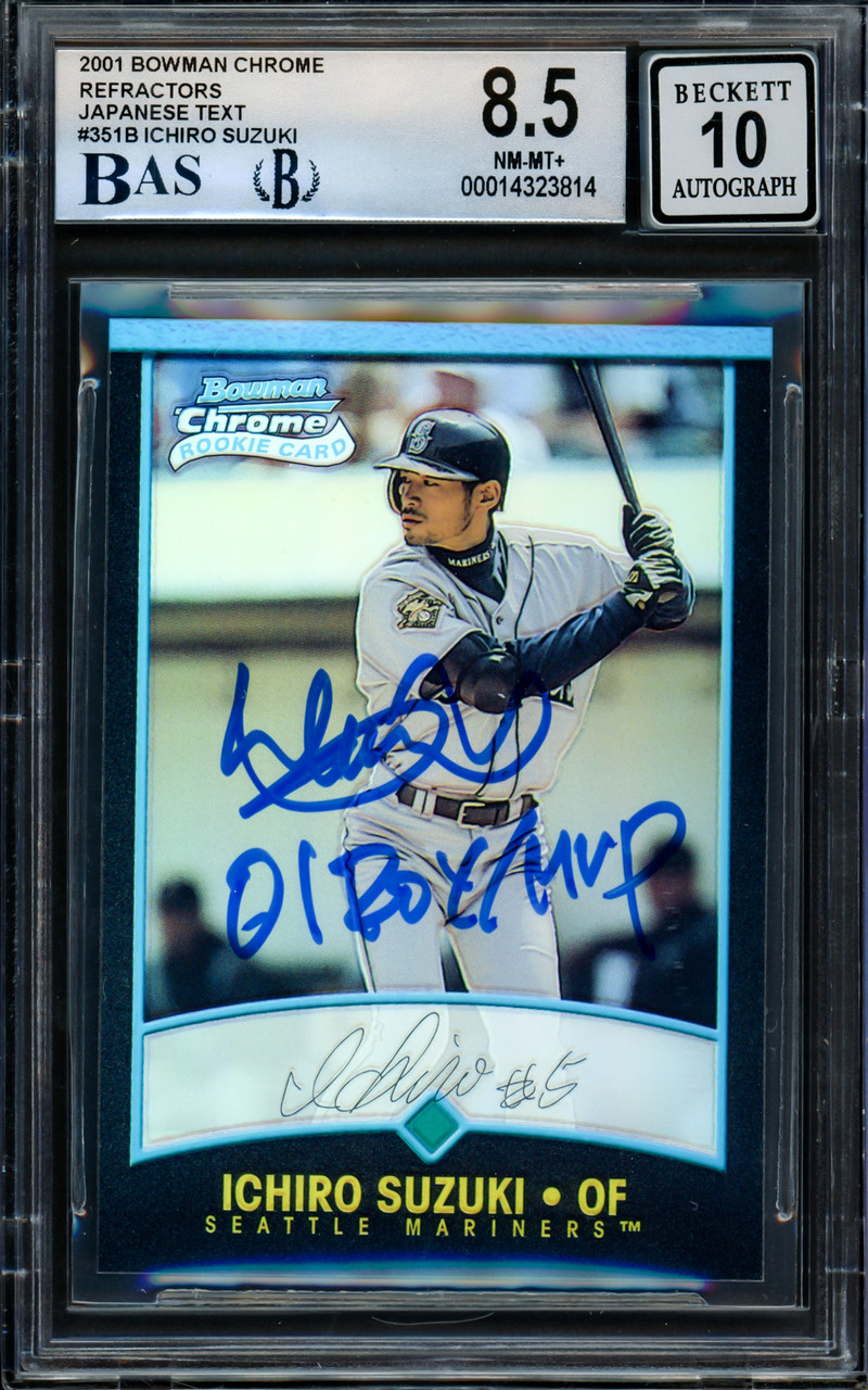 イチロー/2001~/Bowman Chrome Refractor 全て