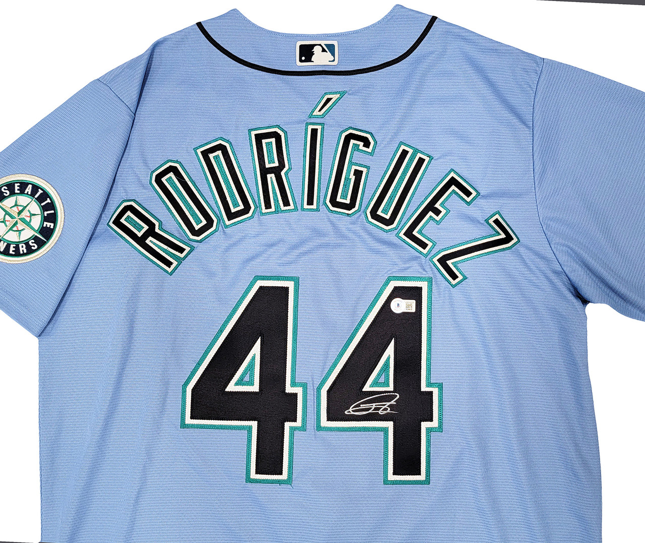 The Highland Mint | Julio Rodriguez Seattle Mariners Impact Jersey Frame