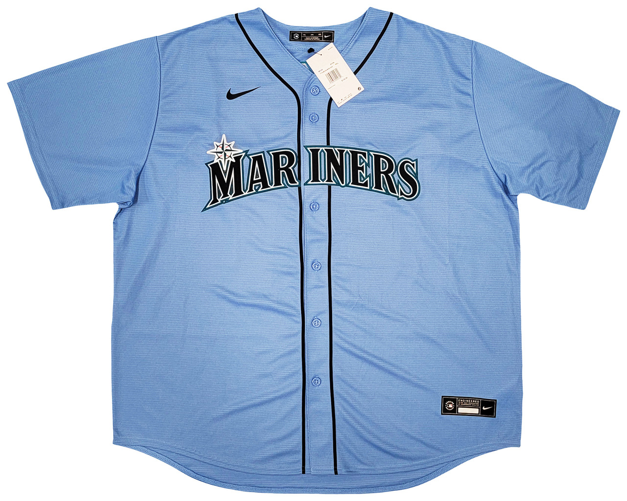 Seattle Mariners Julio Rodriguez Light Powder Blue Nike Jersey Size XL  Stock #215376 - Mill Creek Sports