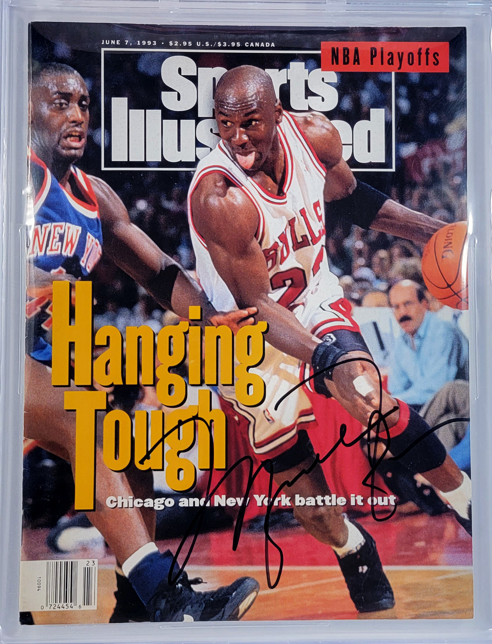 Chicago Bulls Michael Jordan, 1993 Nba Finals Sports Illustrated Cover by  Sports Illustrated