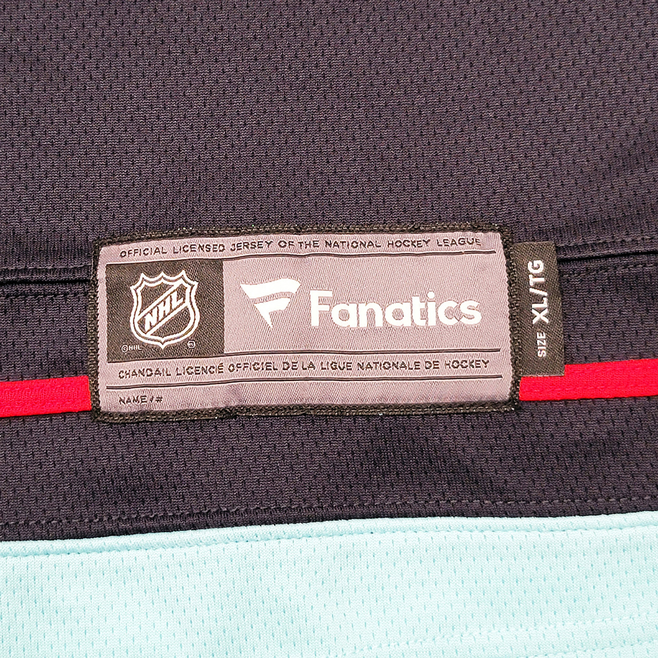 Fanatics NHL Women's Seattle Kraken Jordan Eberle #7 Breakaway Home Replica Jersey, XL, Blue