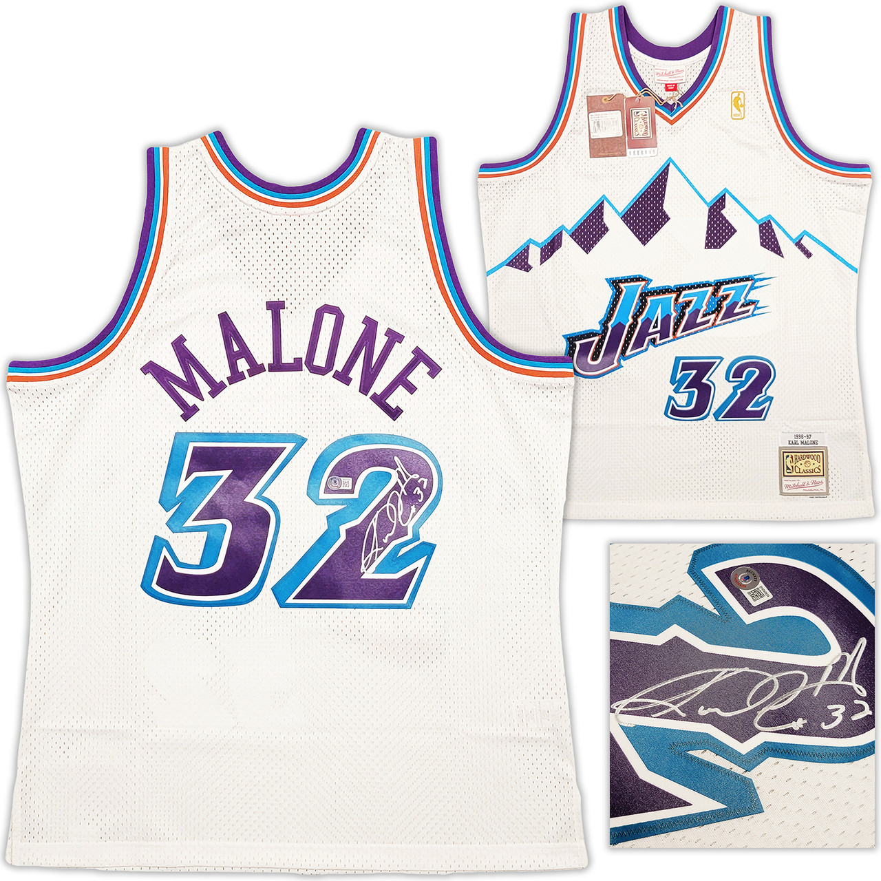 Mitchell & Ness Swingman Jersey Utah Jazz 1991-92 Karl Malone
