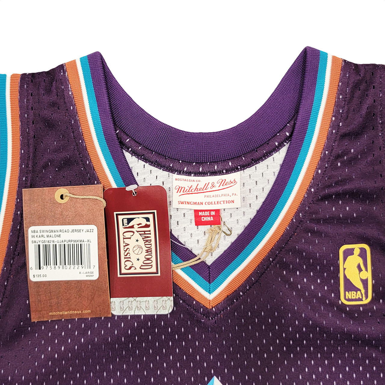 Just Don Mitchell & Ness: Utah Jazz No Name NBA Jersey Size XL