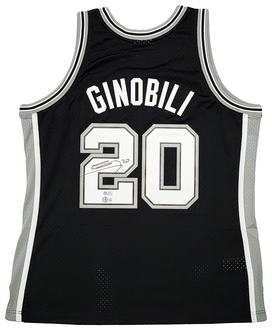 Adidas Authentic San Antonio Spurs Manu Ginobili Jersey Size 48